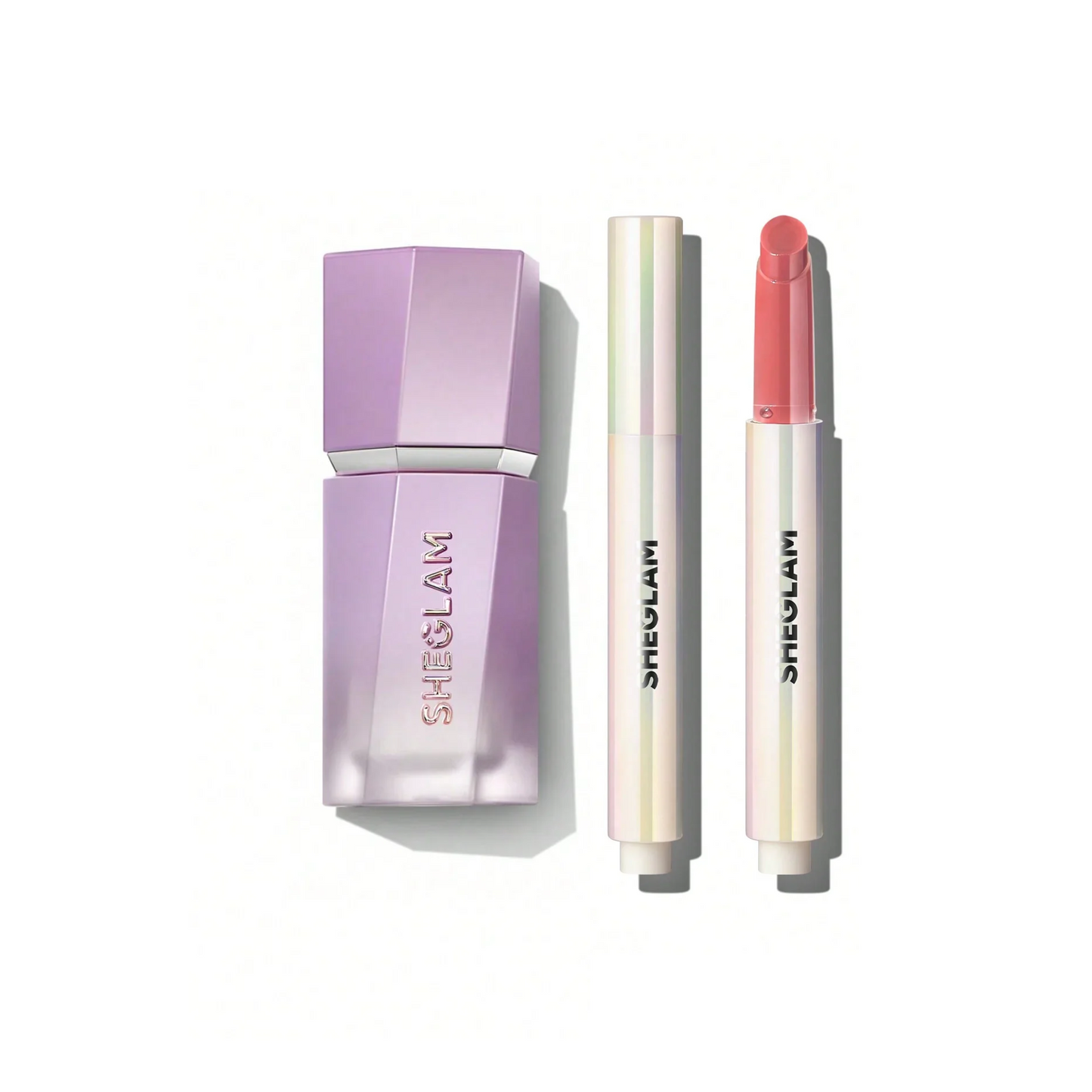 Pack SHEGLAM Chroma Glow Liquid Highlighter + Shine Lip Plumper