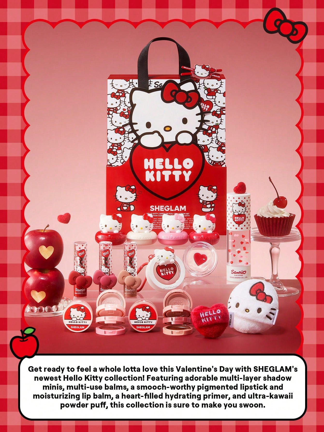Hello Kitty SHEGLAM Full Collection Set