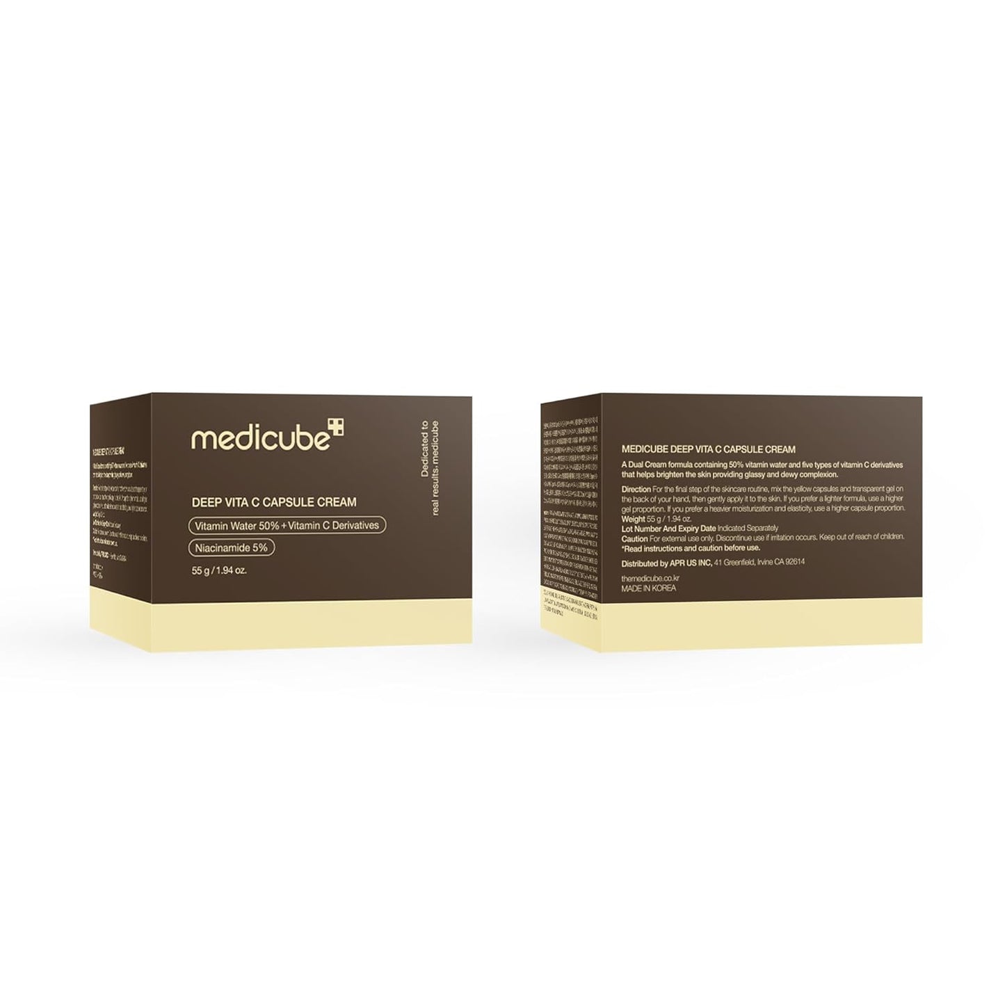Medicube Deep Vitamin C Golden Capsule Face Moisturizer