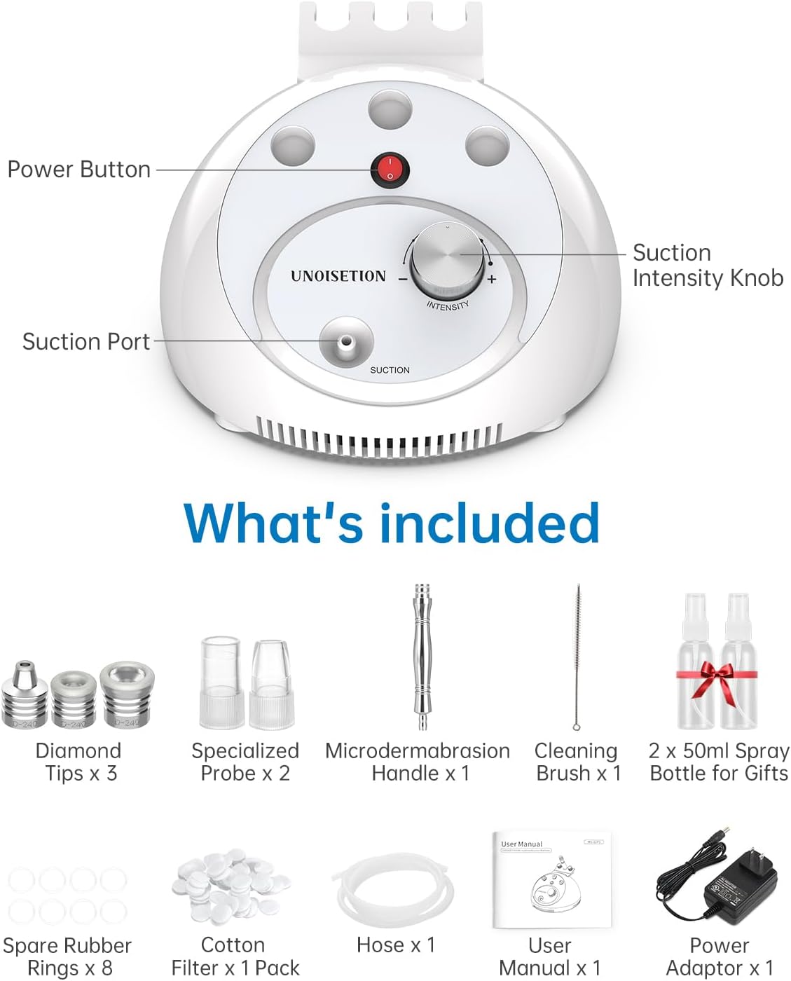 Unoisetion At-home Microdermabrasion
