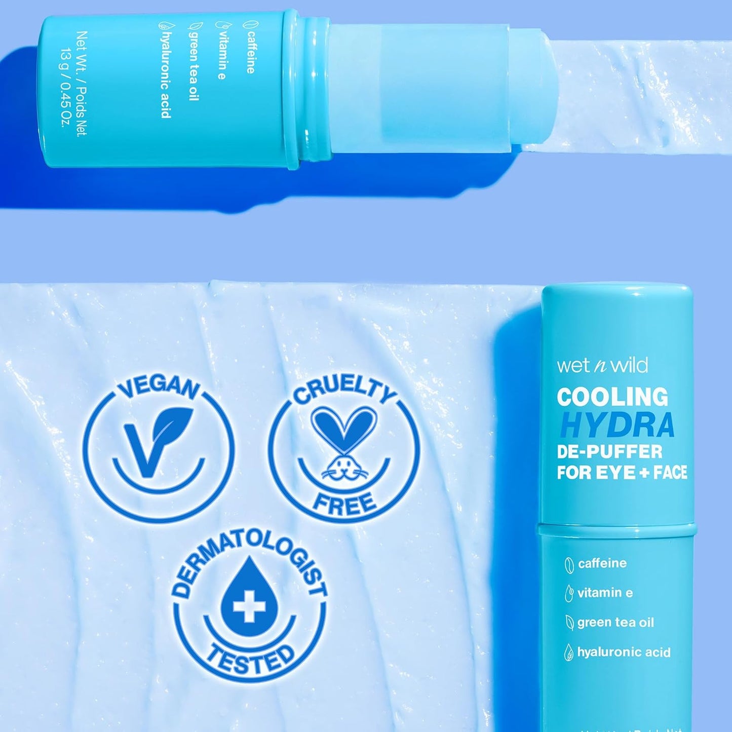 Wet n Wild Cooling Hydra De-Puffer for Eyes + Face