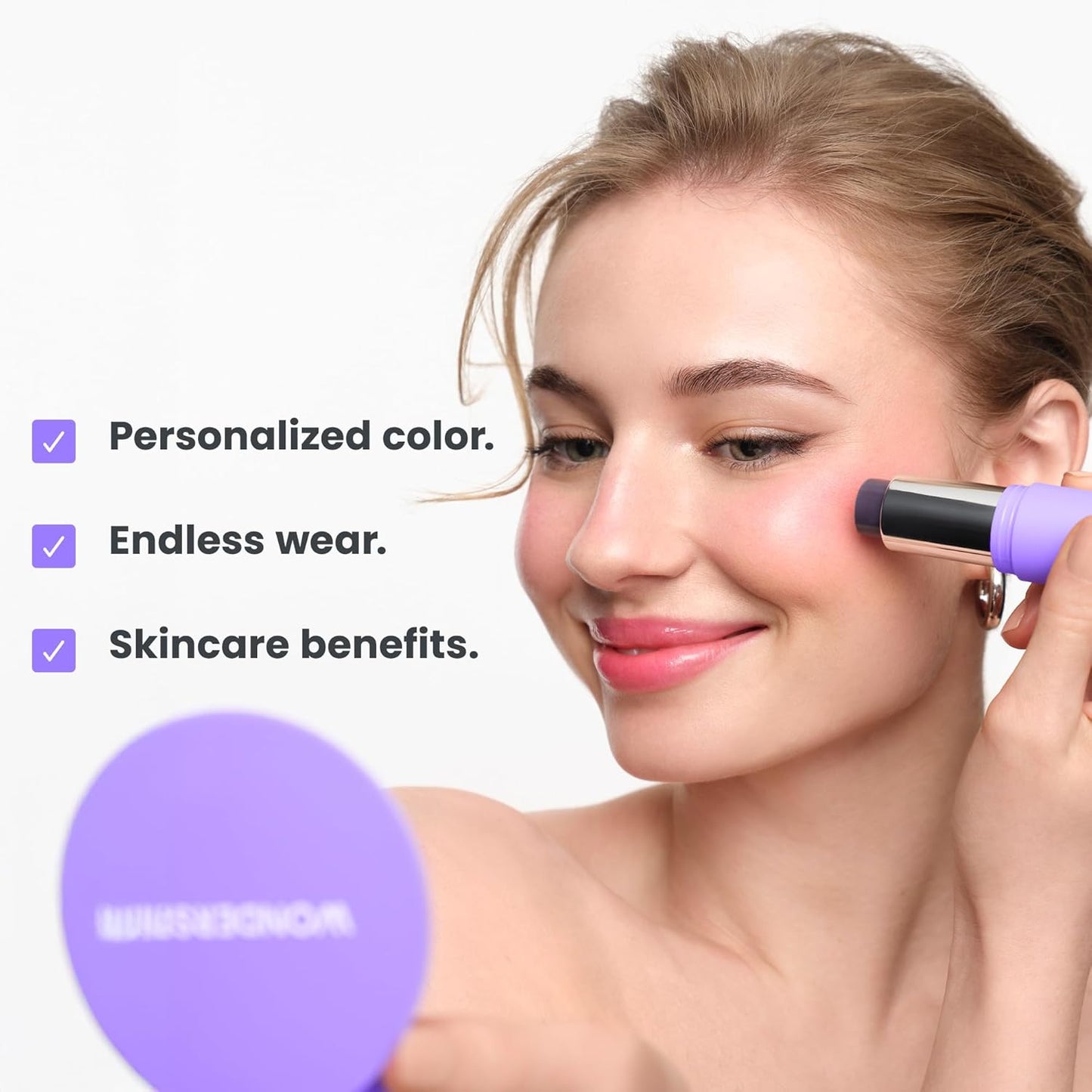Wonderskin PH Activated Blush Color Change