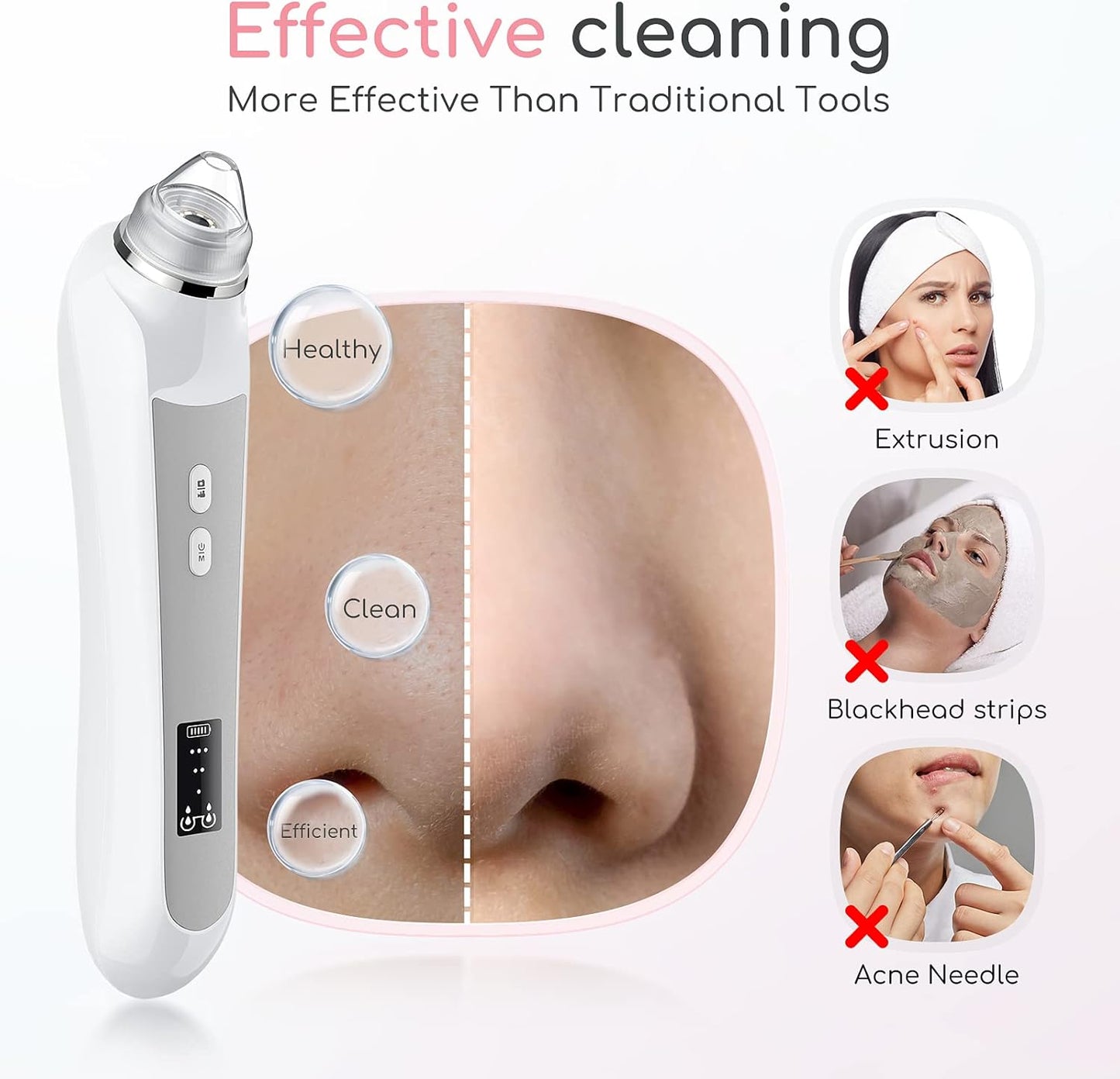 Vacuum Blackhead Removal