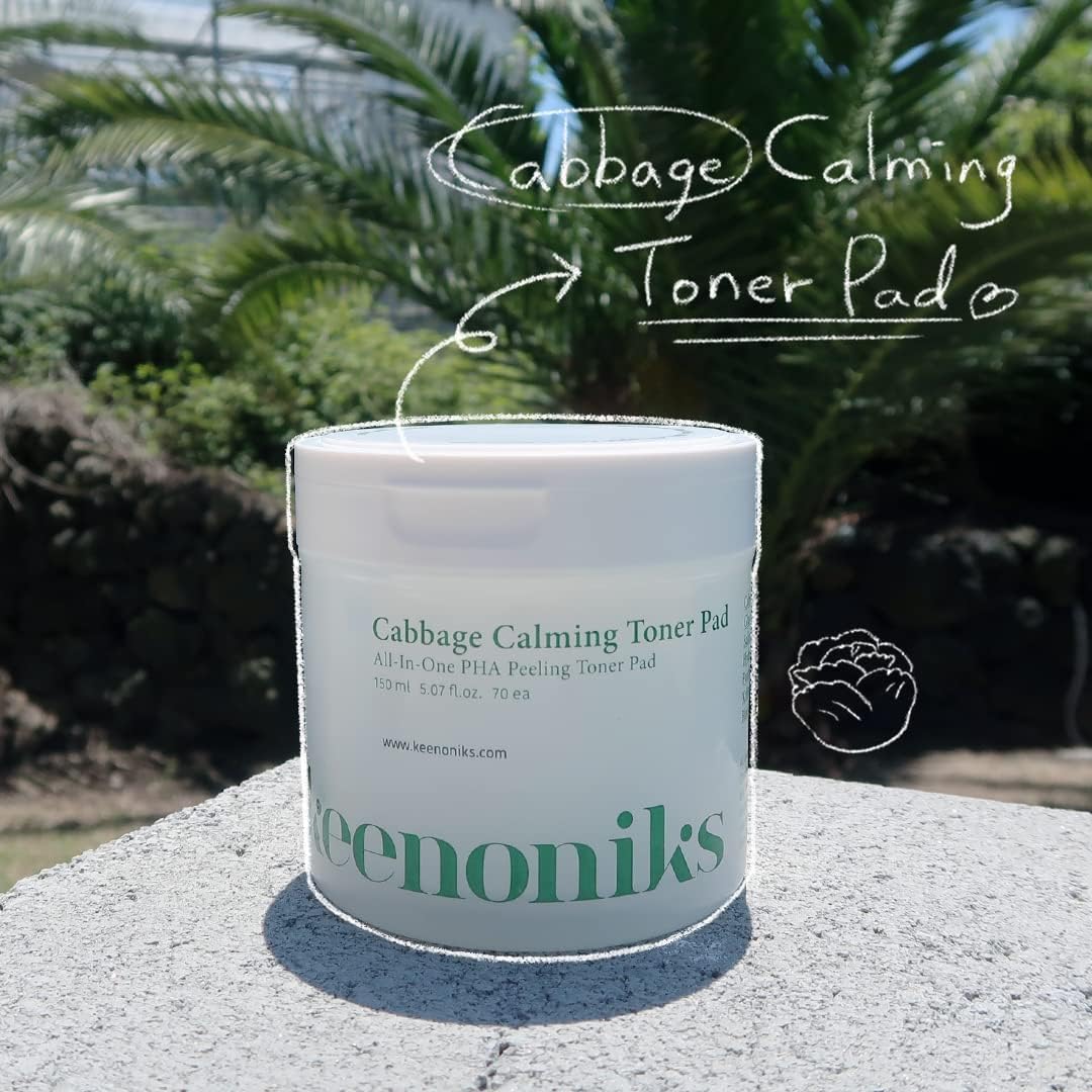 Keenoniks Cabagge Calming Toner Pad