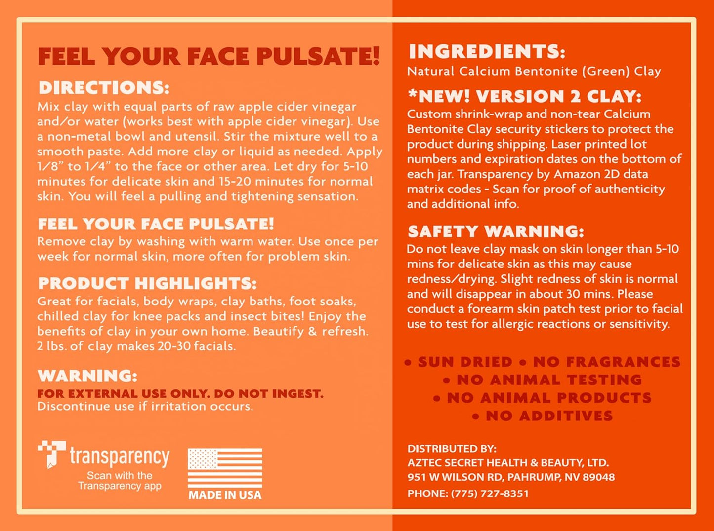 Aztec Secret Indian Healing Clay Deep Pore Cleansing