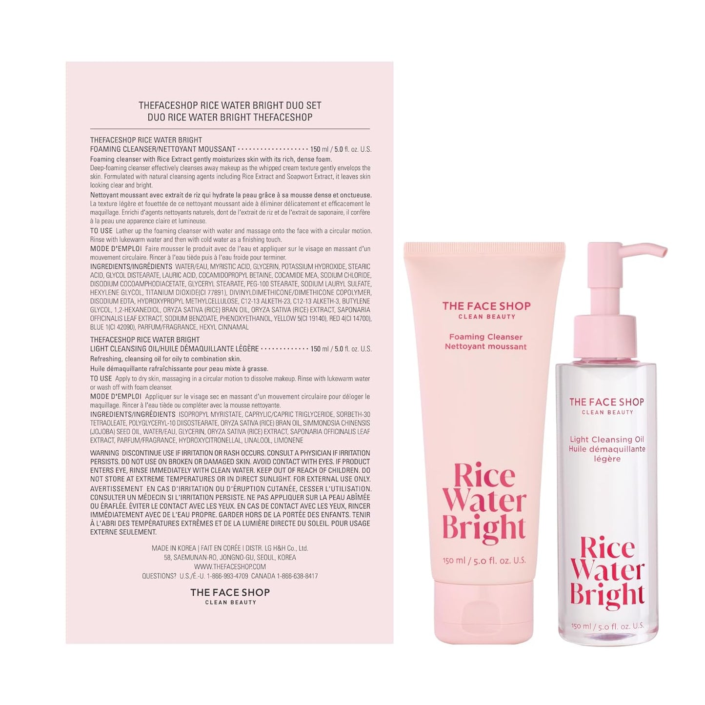 The Face Shop Rice Water Bright Kit