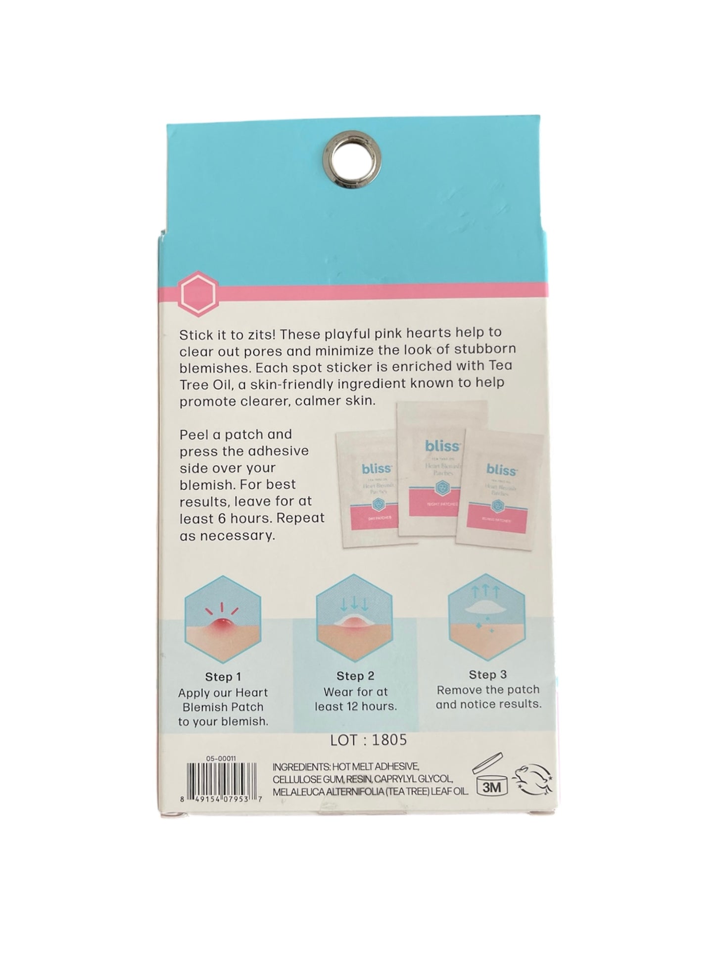 Bliss Heart Blemish Patches