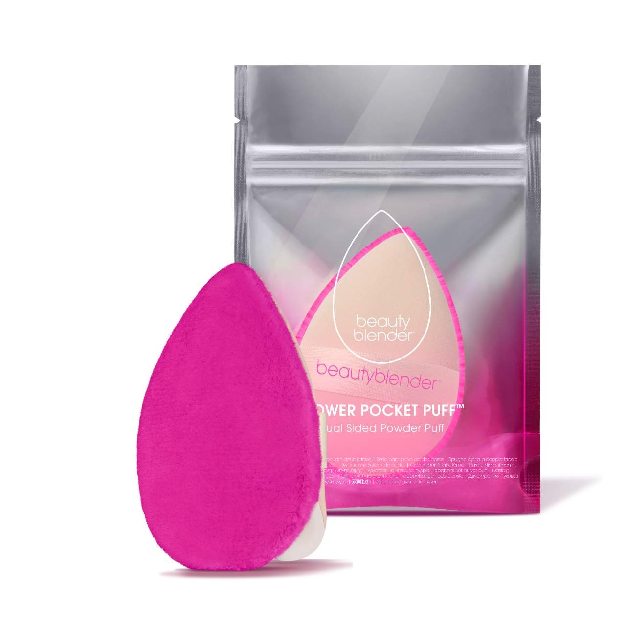 Beautyblender - POWER POCKET PUFF™ Dual-Sided Powder Puff for Setting and Baking