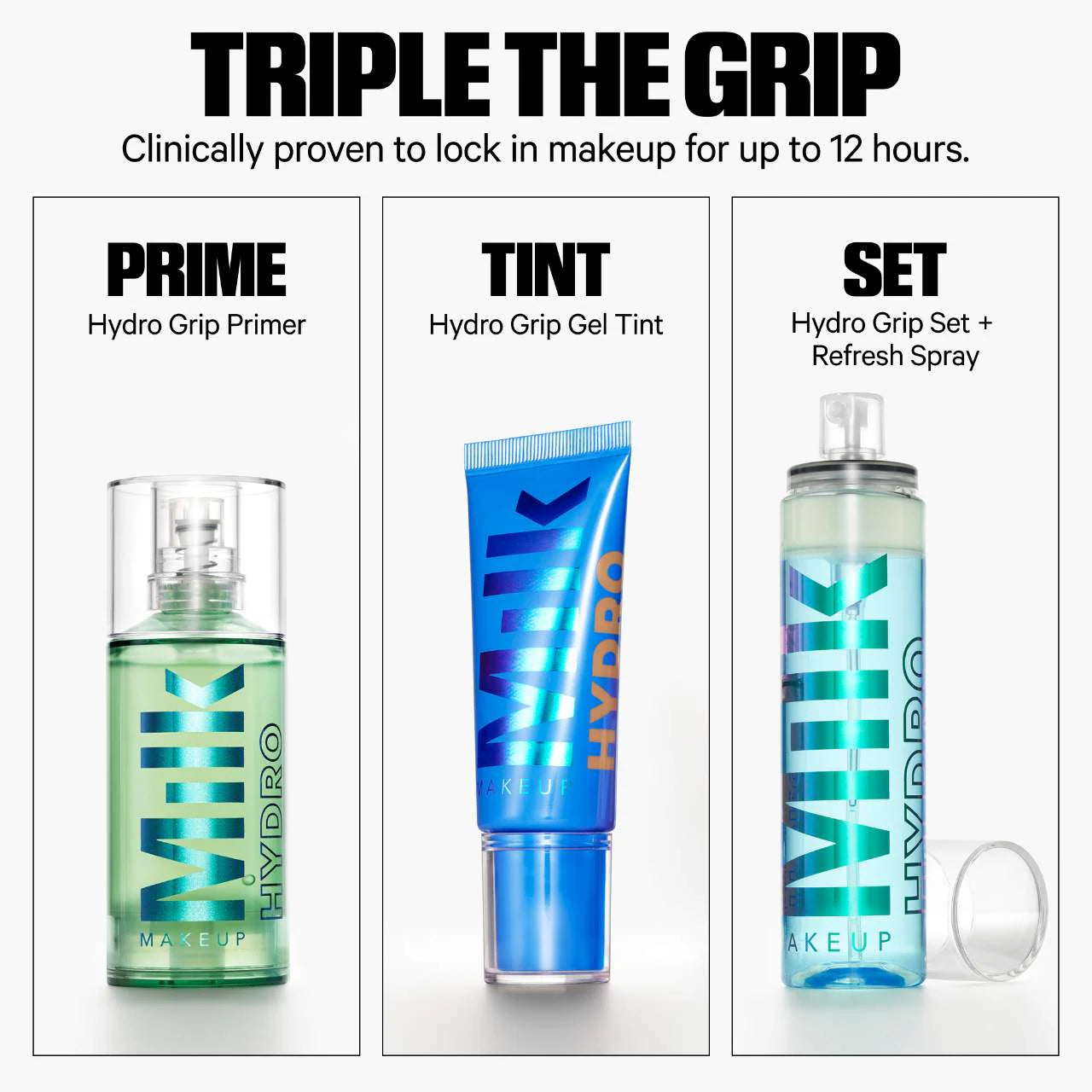 MILK Hydro Grip Hydrating Makeup Primer with Hyaluronic Acid + Niacinamide