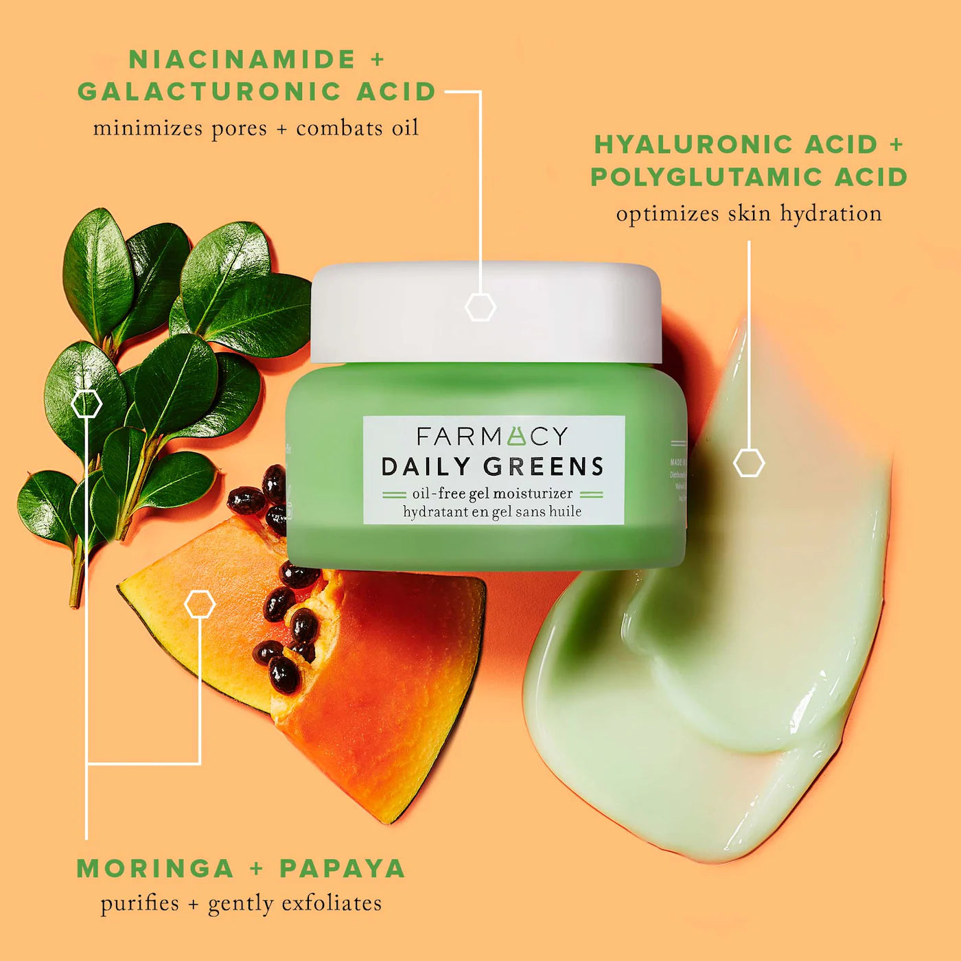 Farmacy Daily Greens Oil-Free Gel Moisturizer