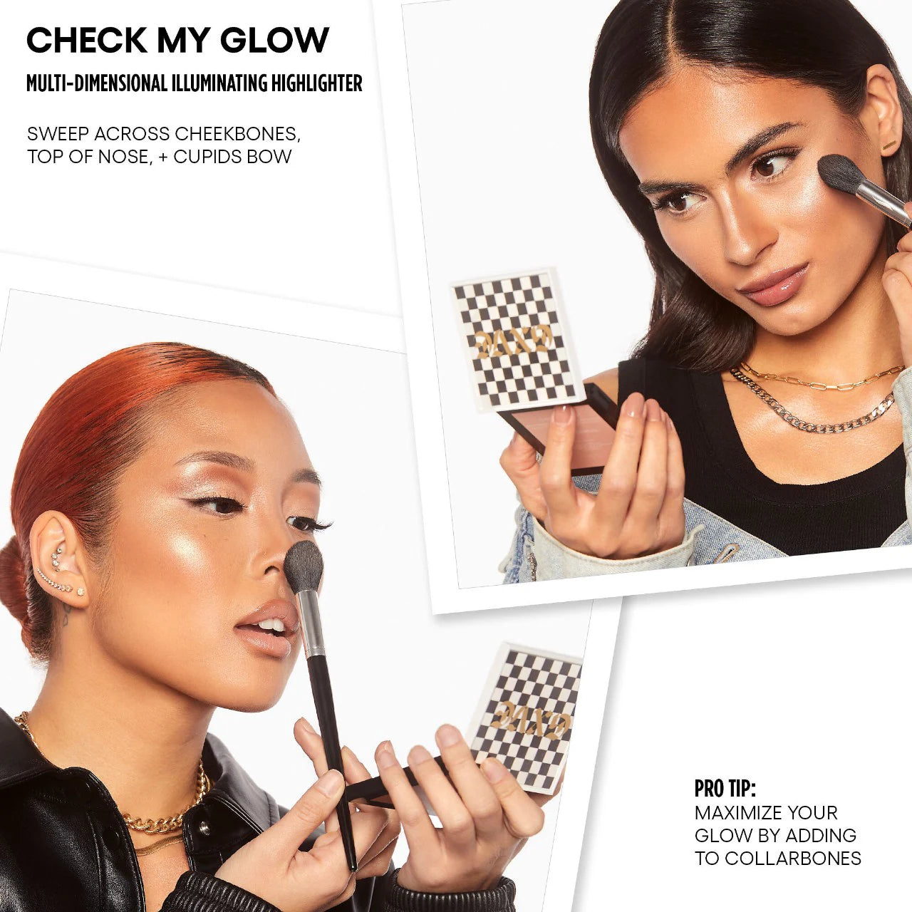 GXVE BY GWEN STEFANI Check My Glow Multi-dimensional Illuminating Talc-Free Highlighter