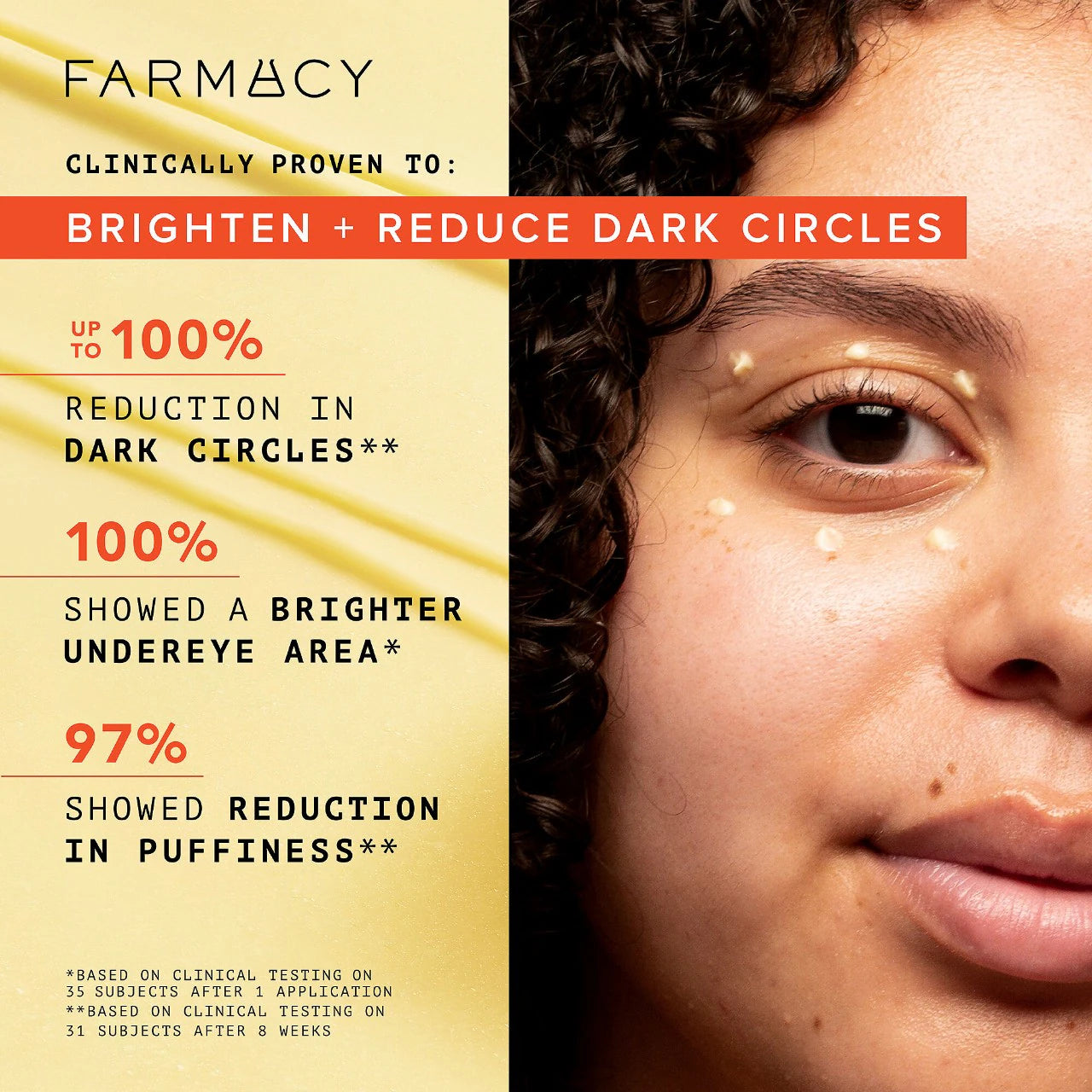 Farmacy Wake Up Honey Eye Cream with Brightening Vitamin C