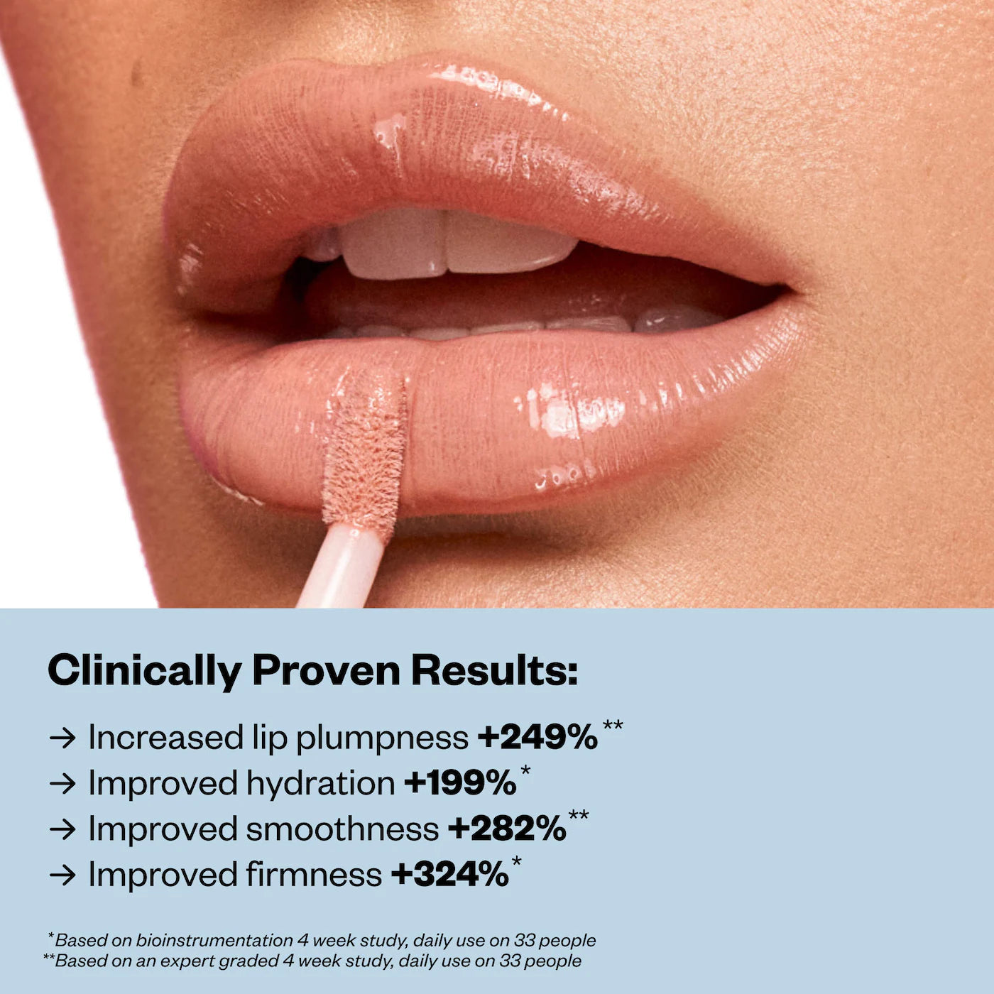 Kosas Wet Lip Oil Plumping Peptide Lip Treatment Gloss