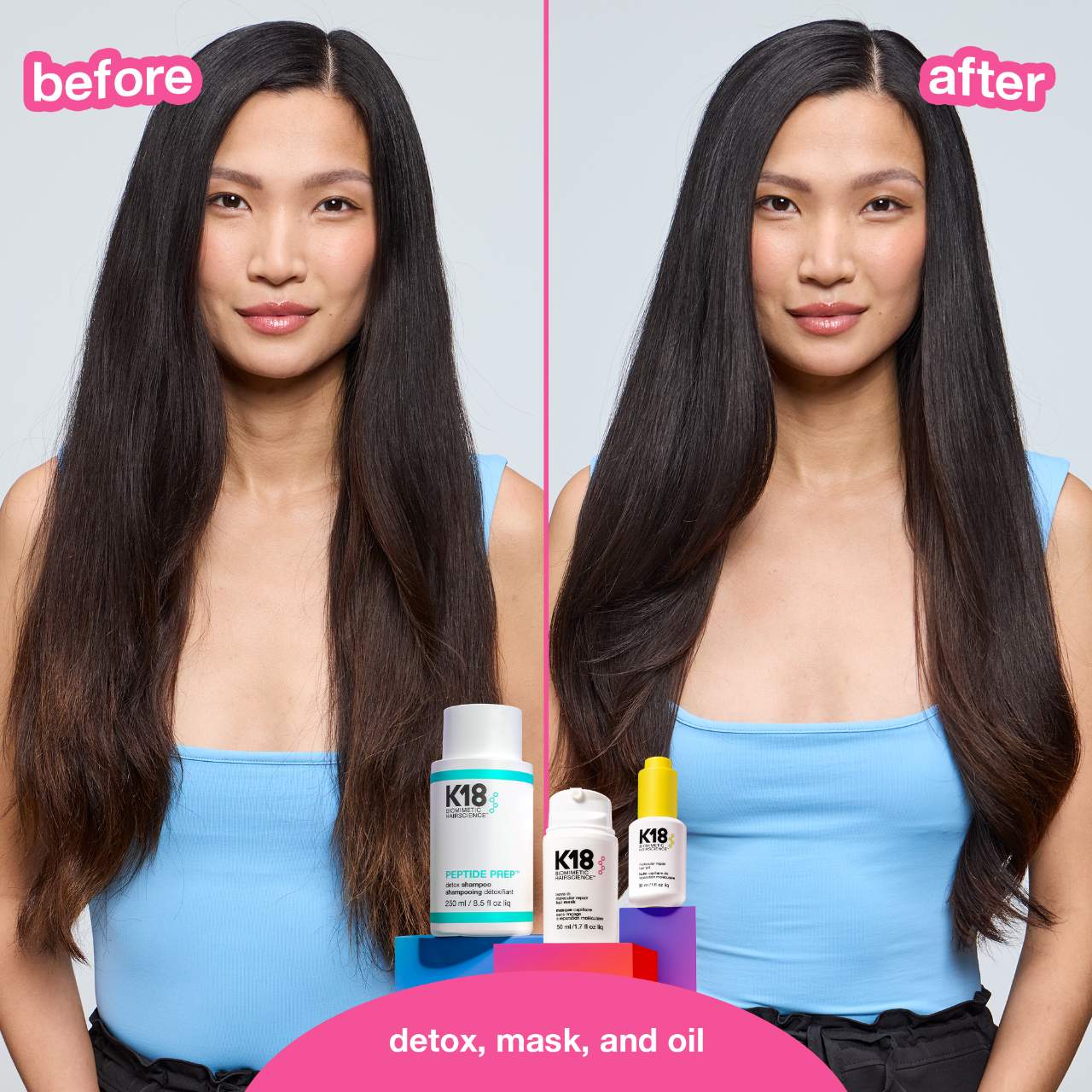 K18 Biomimetic Hairscience Mini Molecular Repair Hair Oil