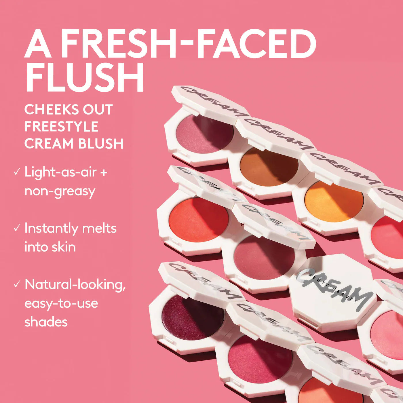 Fenty Beauty Cheeks Out Freestyle Cream Blush