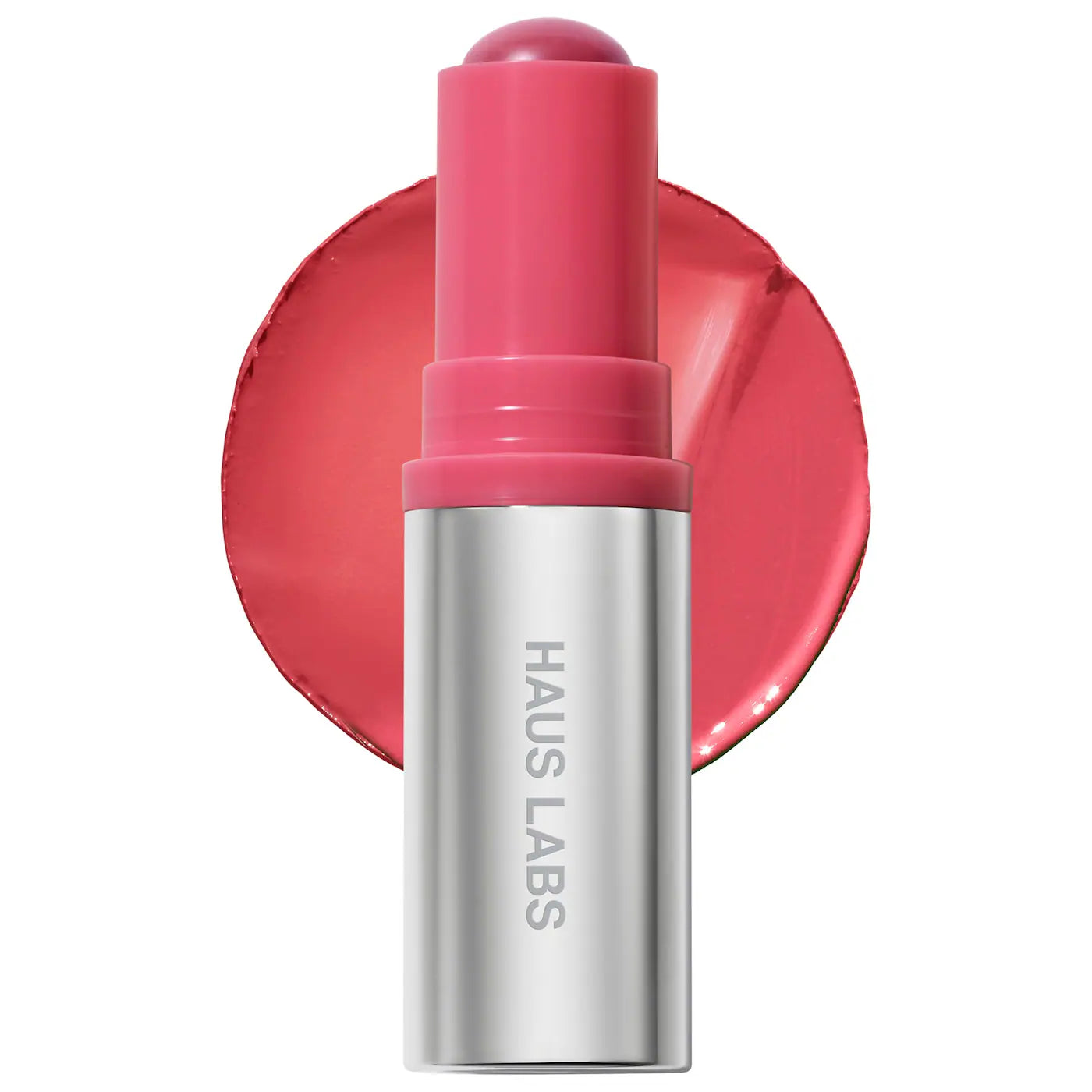 HAUS LABS Color Fuse Longwear Hydrating Glassy Lip + Cheek Blush Balm Stick