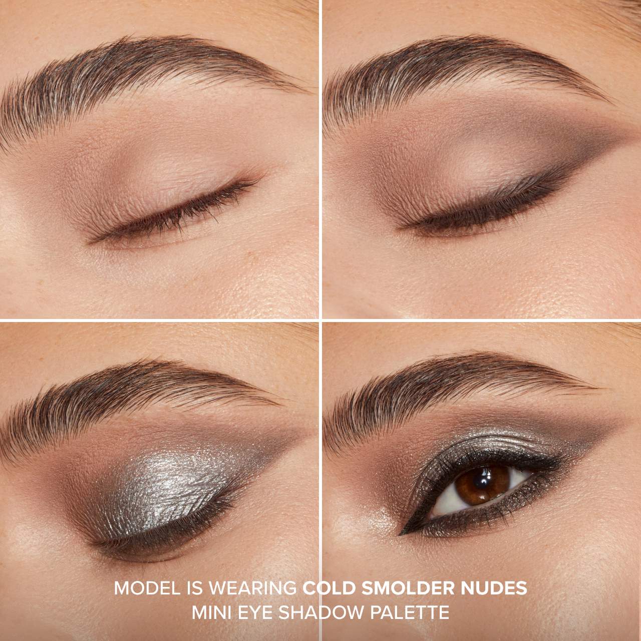 Too Faced Mini Born This Way Complexion-Inspired Eyeshadow Palette - Cold Smolder Nudes