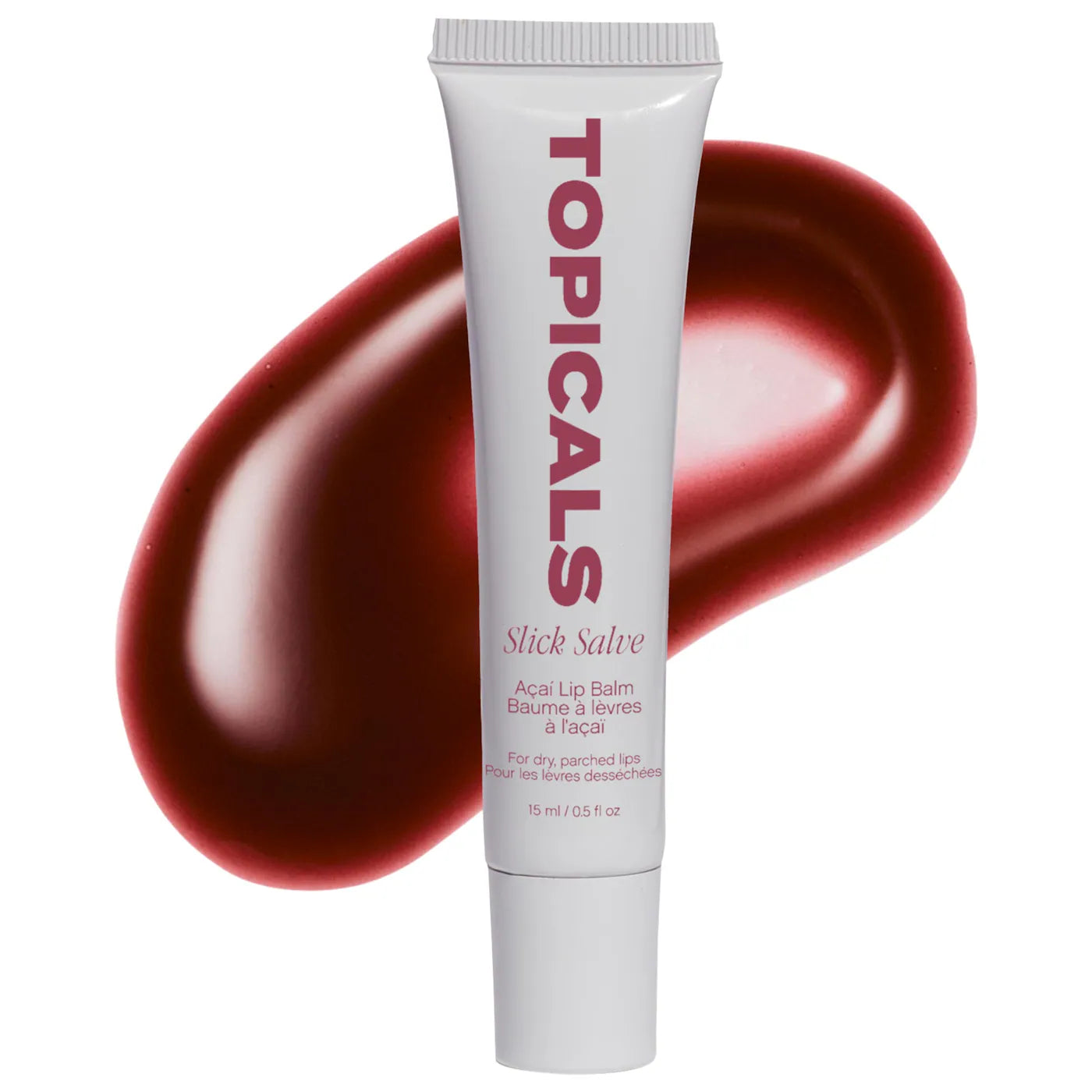 Topicals Slick Salve Glossy Lip Balm for Soothing + Hydration