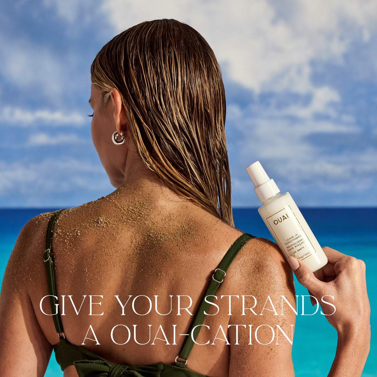 OUAI St. Barts Detangling and Frizz Fighting Leave in Conditioner