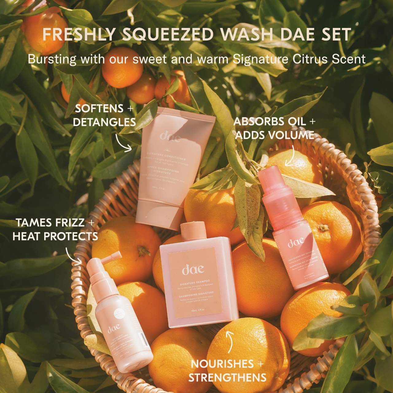 dae Freshly Squeezed Wash Set