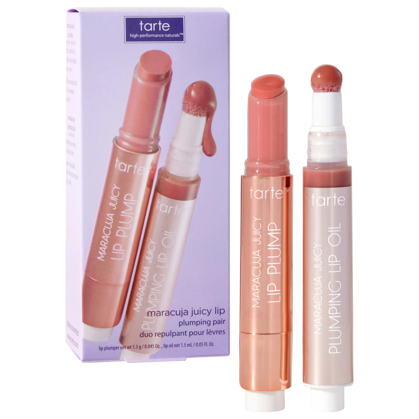 tarte mini maracuja juicy lip plumping pair
