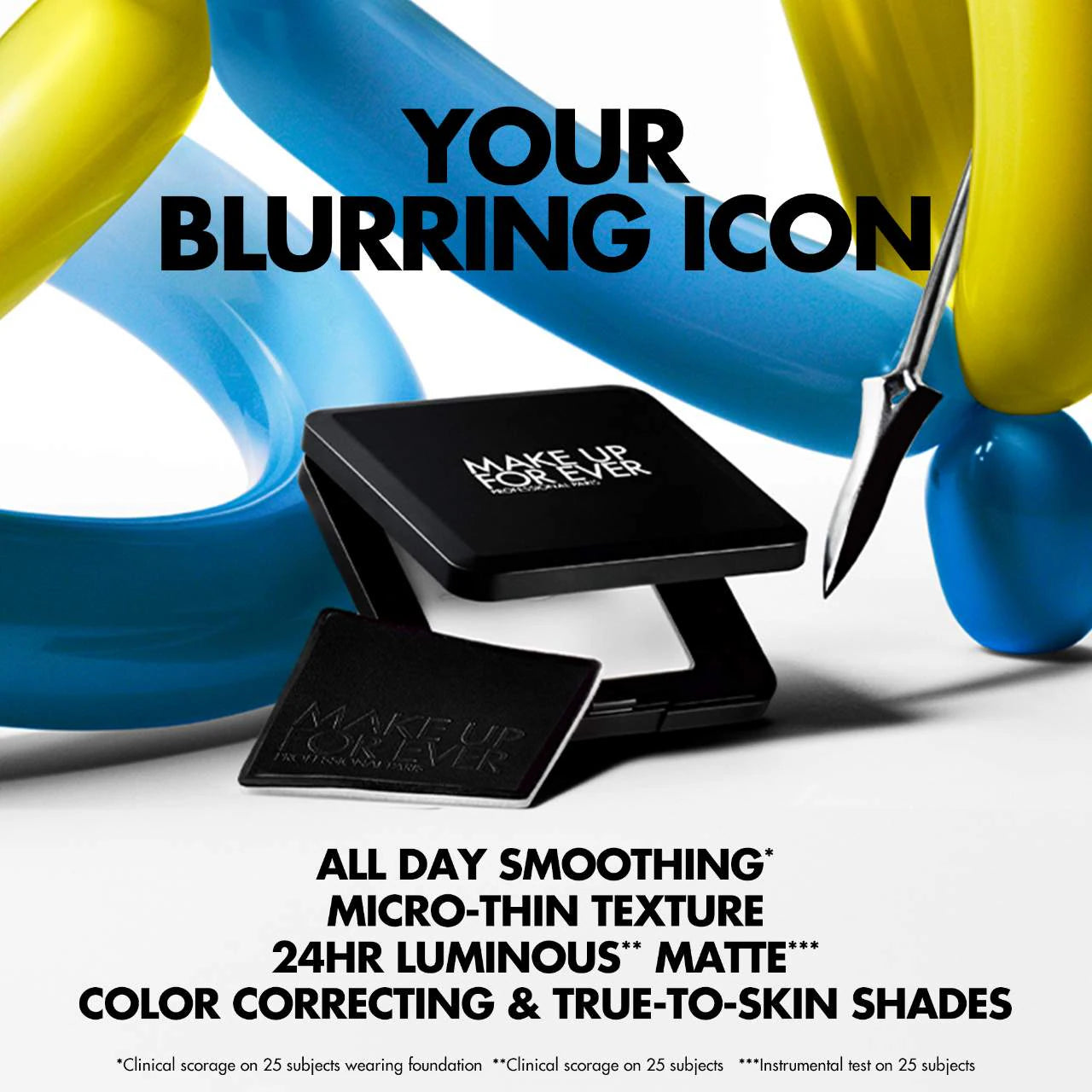 MAKE UP FOR EVER Mini HD Skin Blurring & Perfecting Pressed Powder