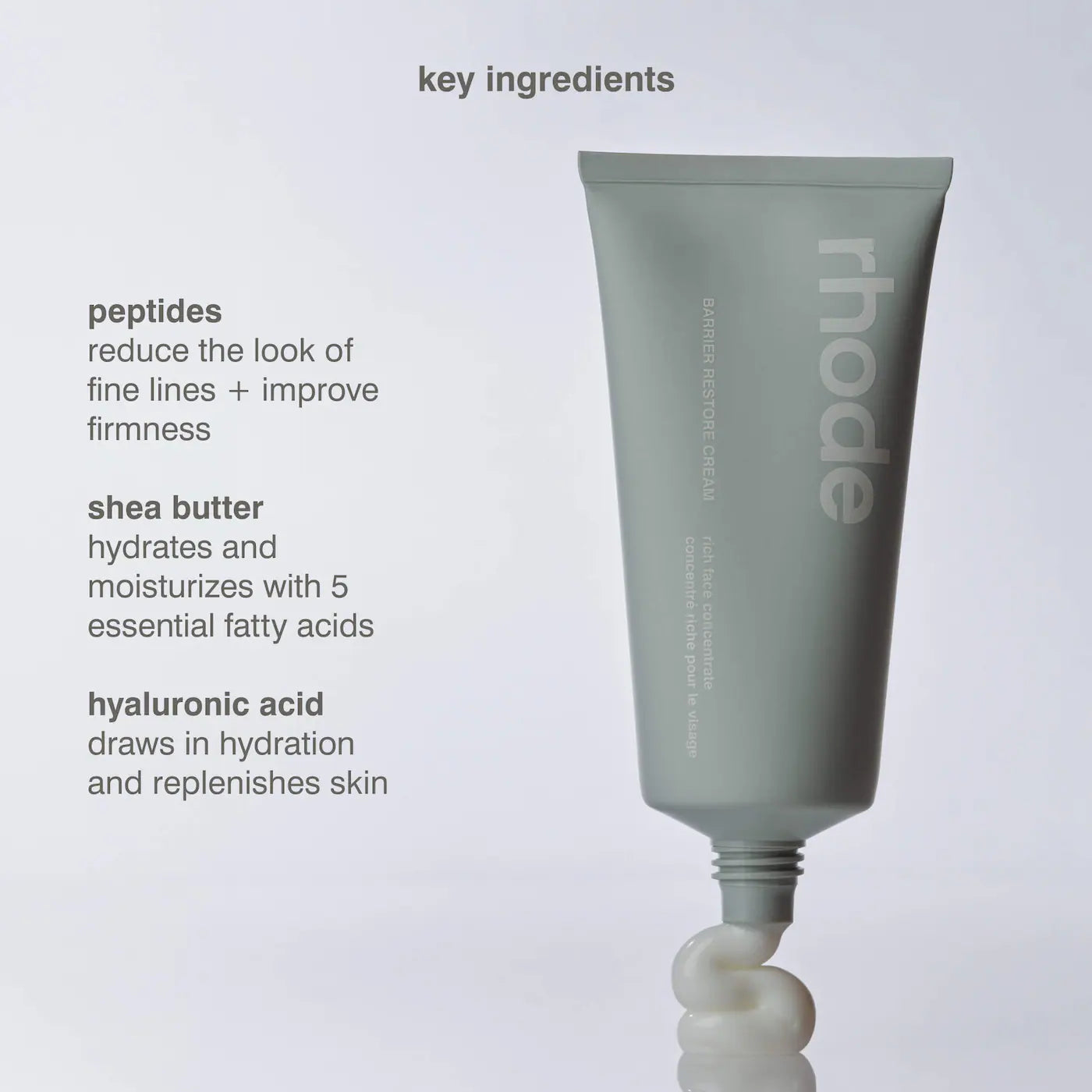 Rhode Barrier Restore Cream Comforting Daily Moisturizer