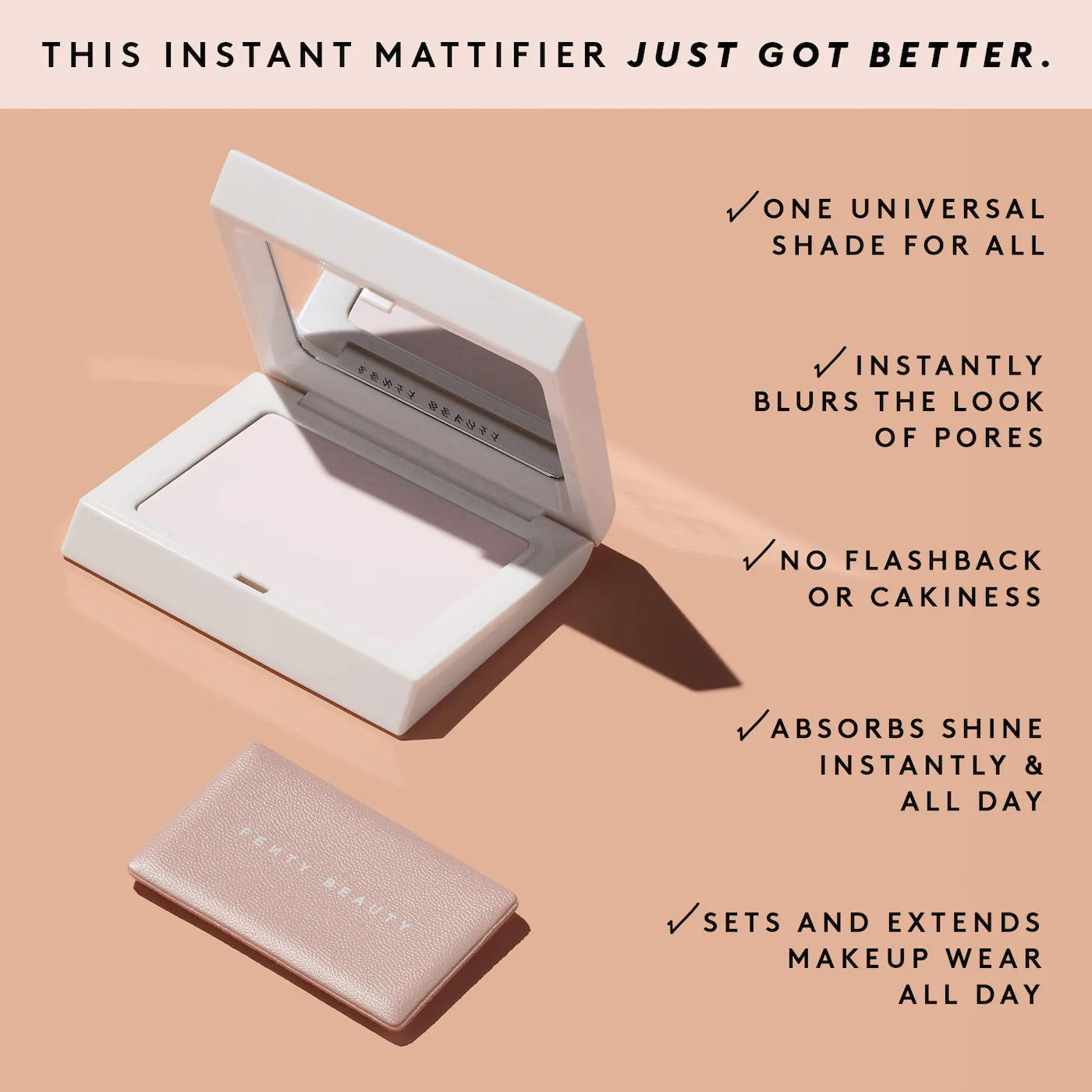 Fenty Beauty Mini Invisimatte Instant Setting + Blotting Powder