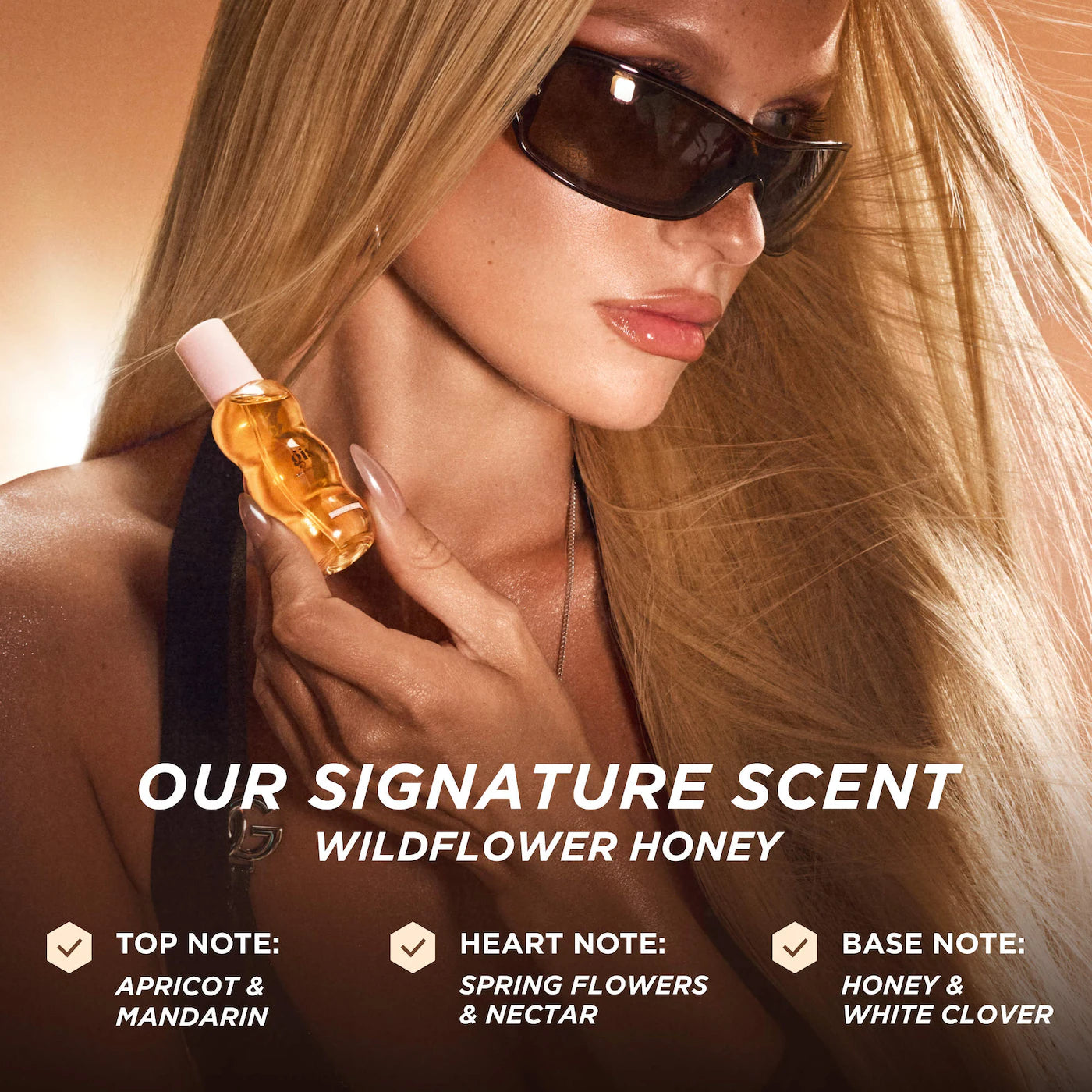 Gisou Glow All The Way Hair and Lip Gift Set