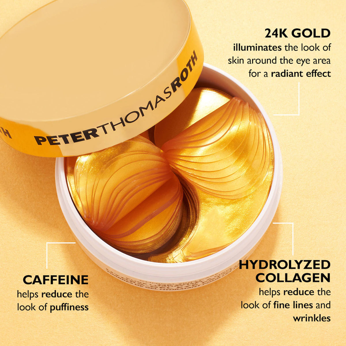 Peter Thomas Roth Travel-Size 24K Gold Firming Hydra-Gel Eye Mask Patches