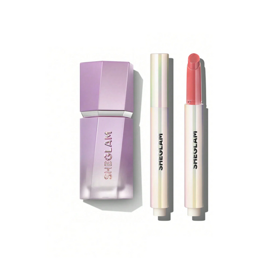 Pack SHEGLAM Chroma Glow Liquid Highlighter + Shine Lip Plumper