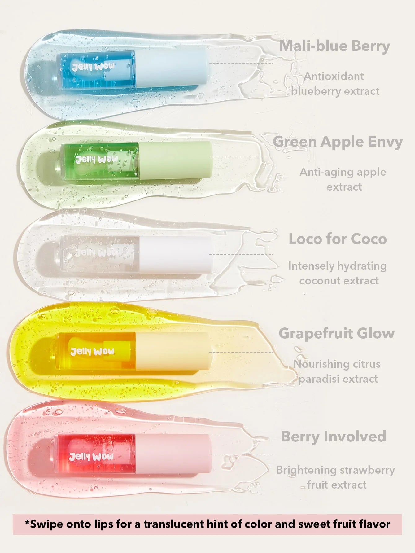 Jelly Wow Hydrating Lip Oil