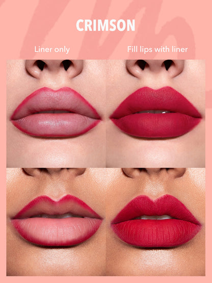 So Lippy Lip Liner Set - Rose Garden