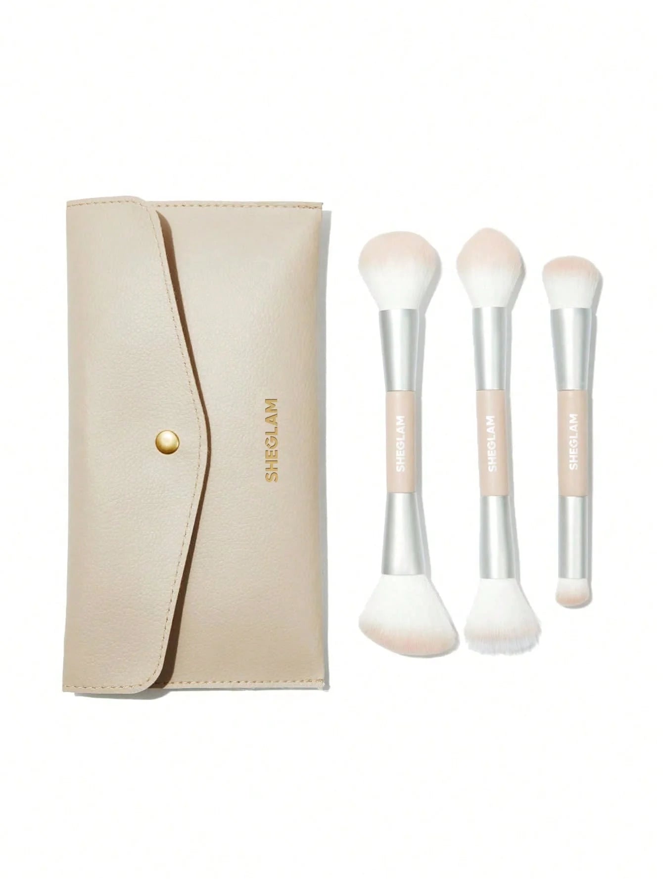 Sheglam - Glam 101 Face Essentials Brush Set w/ Bag