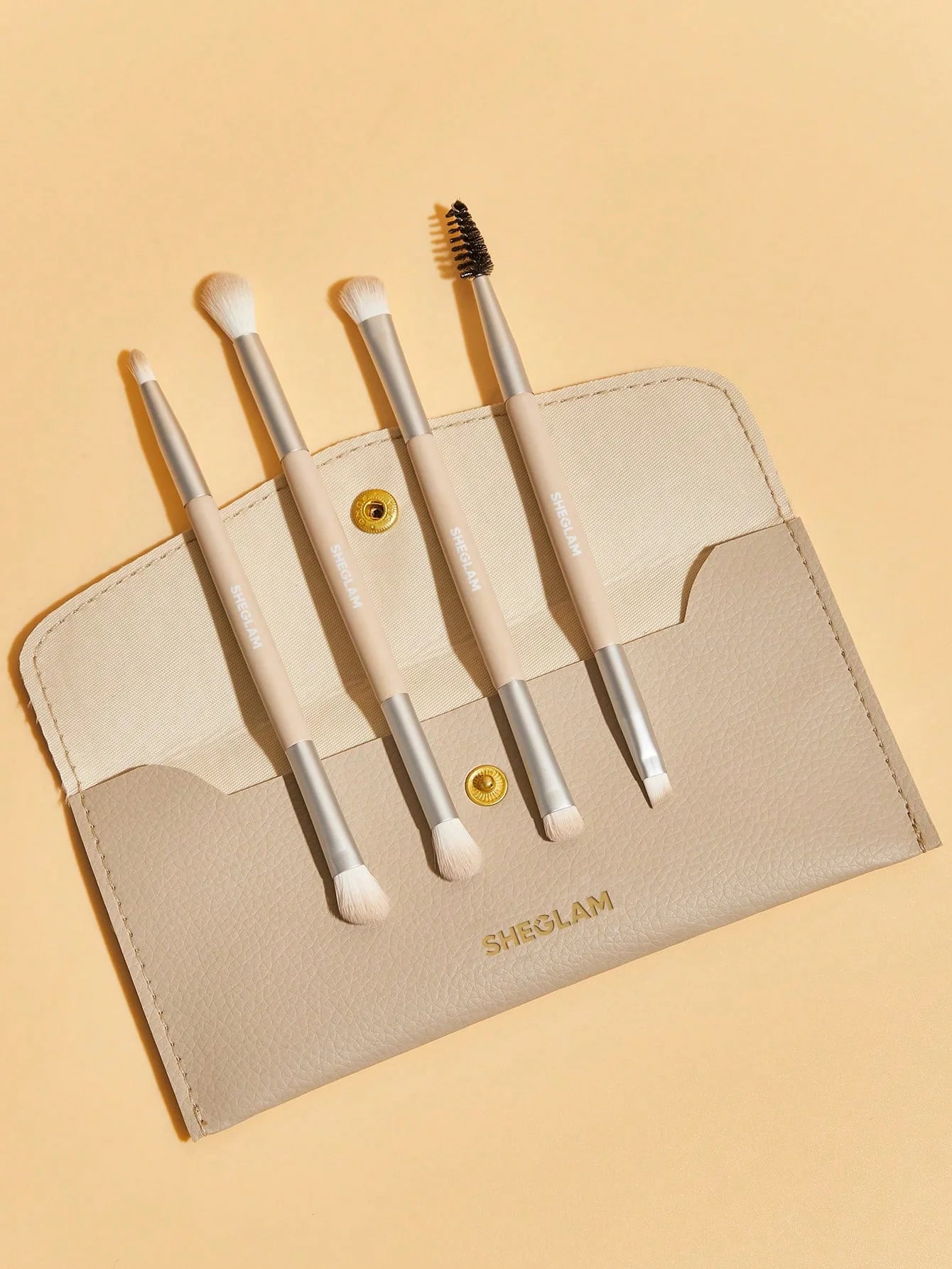 Sheglam-Glam 101 Eye Essentials Brush Set With Bag