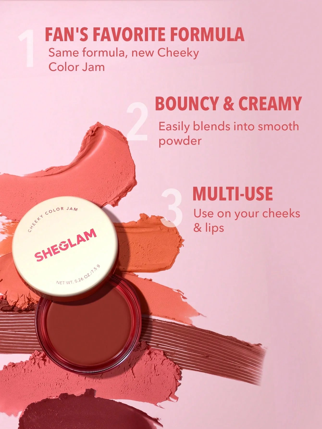 Sheglam Cheeky Color Jam Set