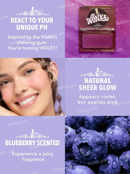 Sheglam Willy Wonka Violet Flush Blush