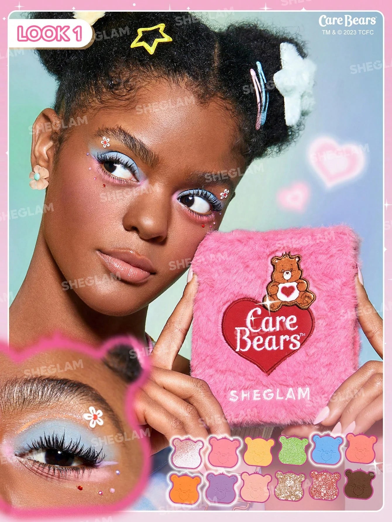 Sheglam X Care Bears Share Your Care Palette