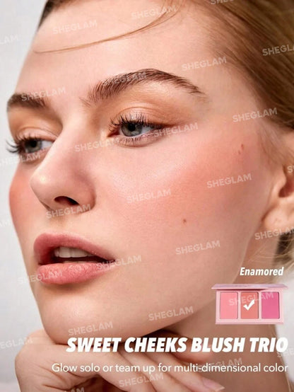 Sheglam Sweet Cheeks Blush Trio - Enamored