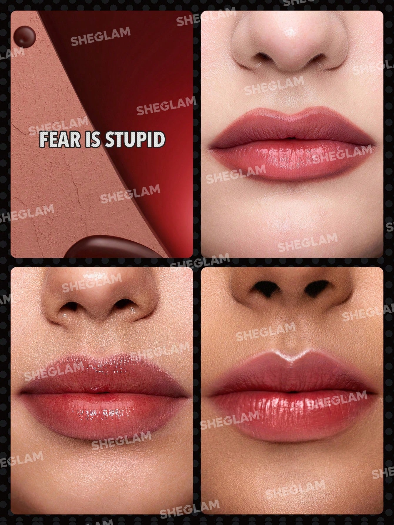 Marilyn Monroe X SHEGLAM Vintage Lip Duo - FEAR IS STUPID