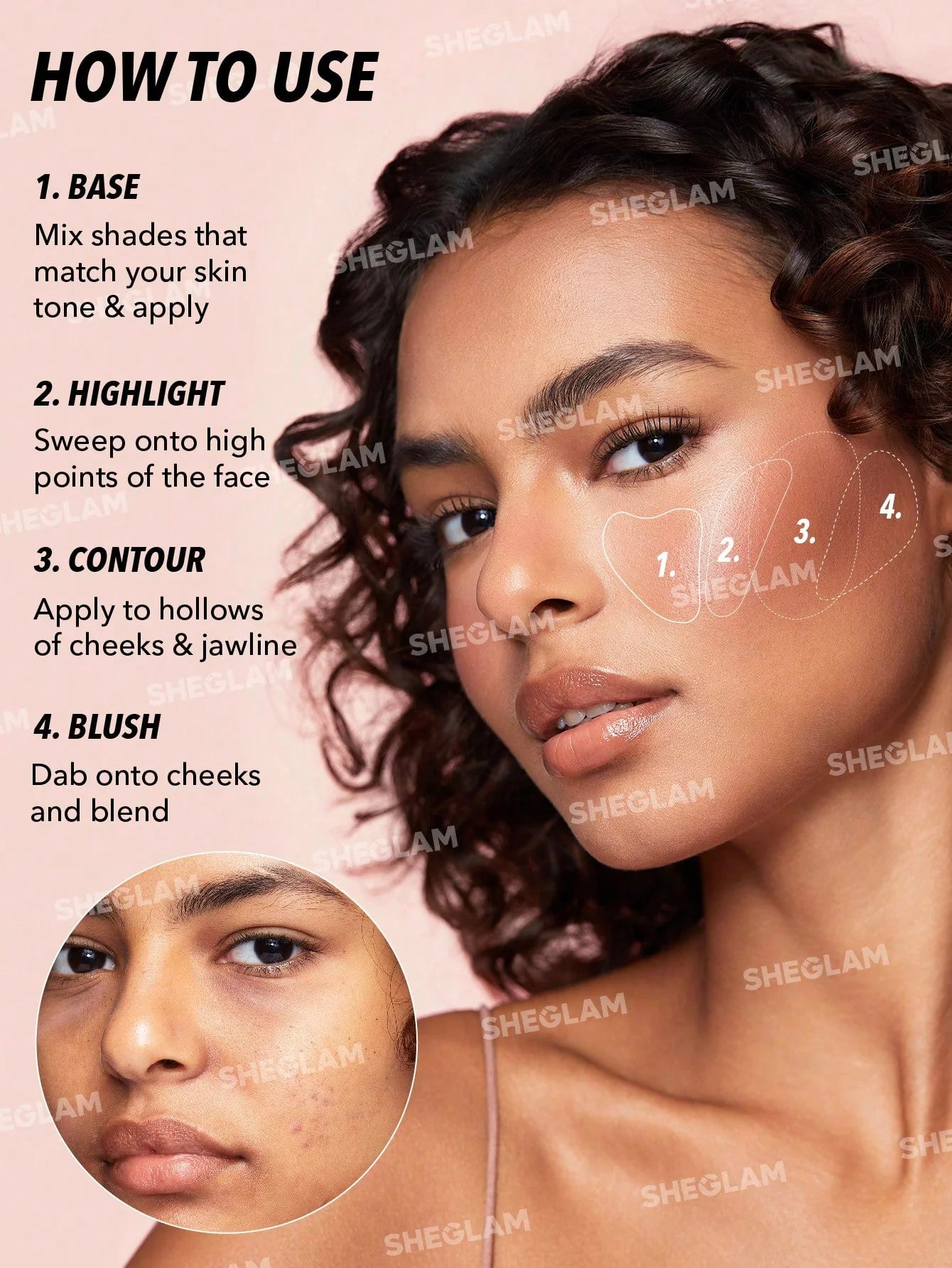 Sheglam - Mocha Sculpt All About That Face Multifunctional Face Palette