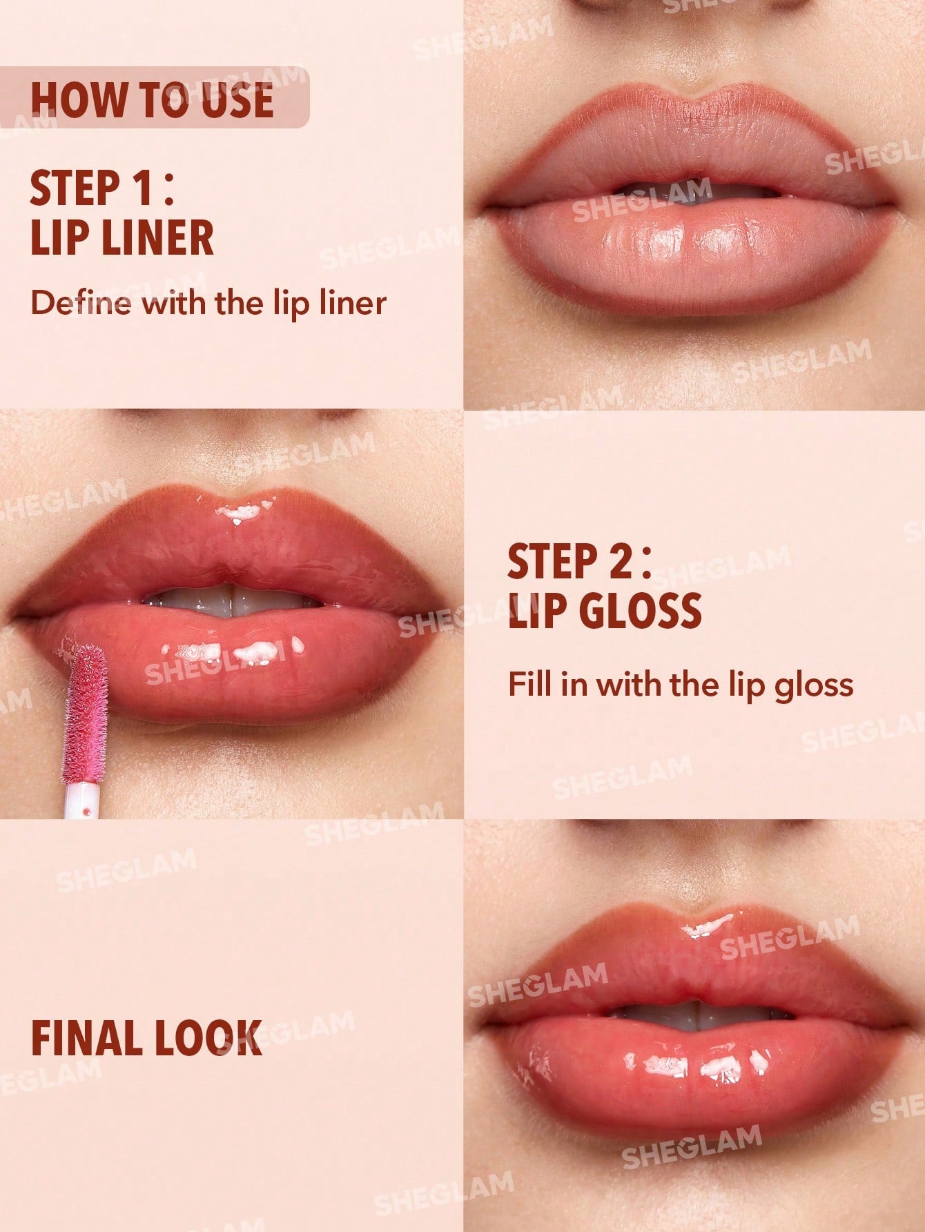 SHEGLAM Lip Rules Liner & Gloss Pen