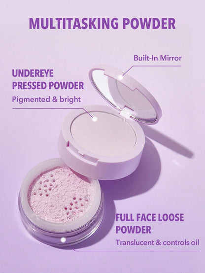 Insta-Ready Face & Under Eye Setting Powder Duo - TAROT