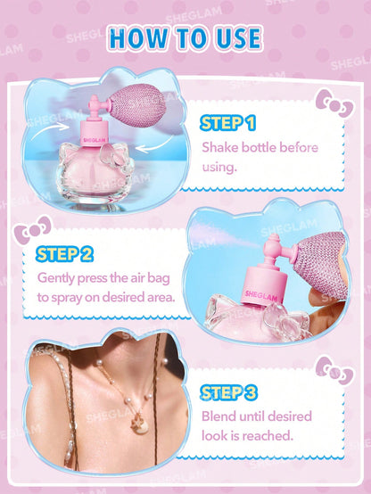 Hello Kitty｜SHEGLAM Bow-Utiful Highlighting Body Mist-Kitty Glow