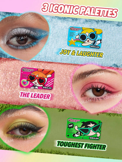 The Powerpuff Girls X Sheglam - The Professor's Girls Palette - THE LEADER