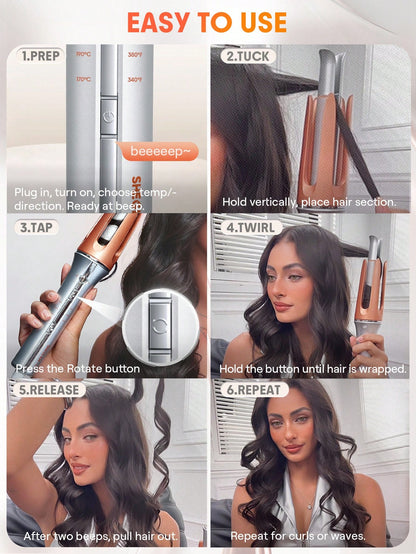 Sheglam It-Curl One-Touch Instant Curler - 25mm