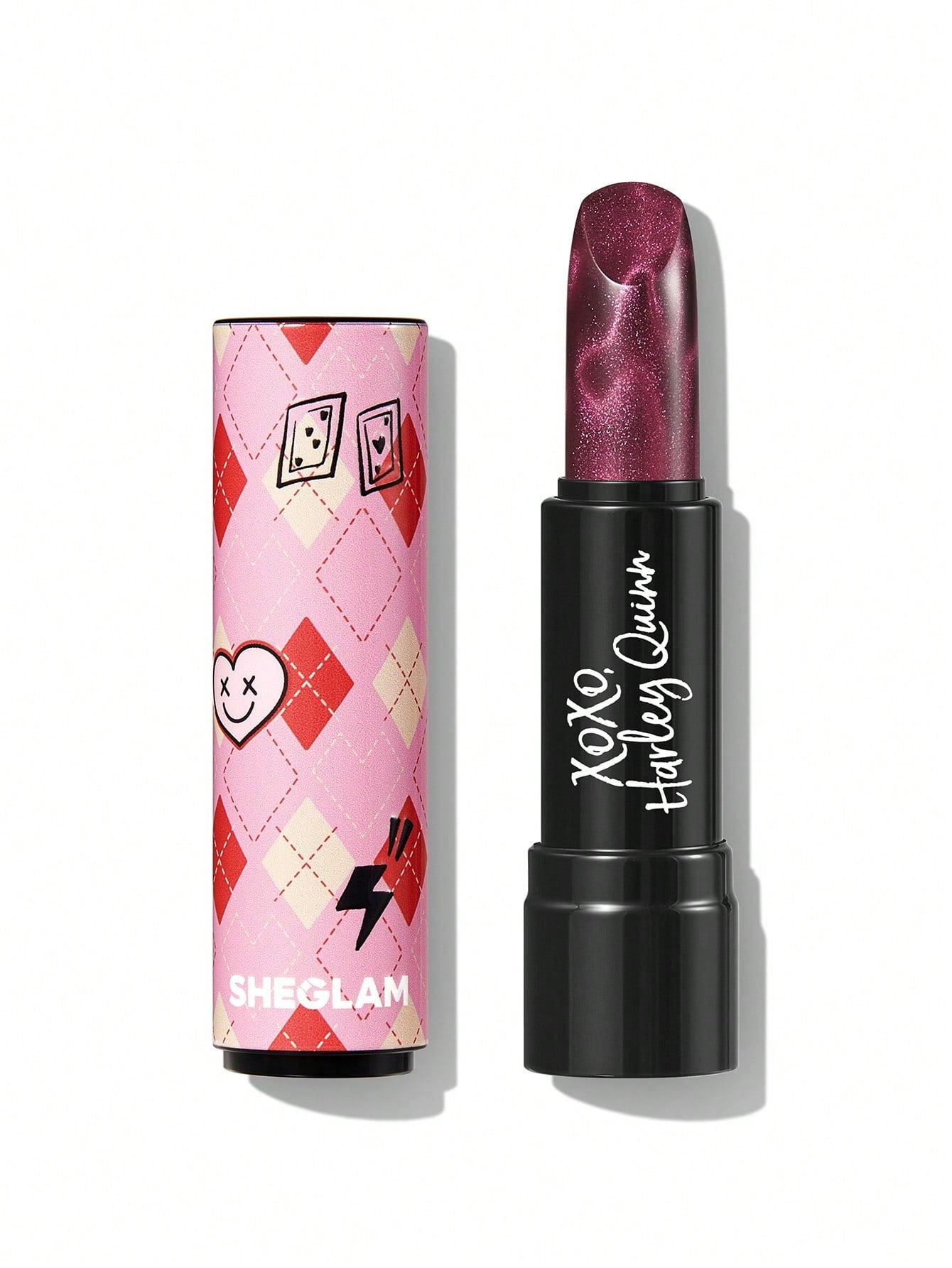 Harley Quinn X SHEGLAM Thrill Seeker Color-Changing Lipstick