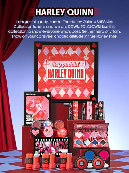 Harley Quinn X SHEGLAM Villainous Misfits Lip Jam Set