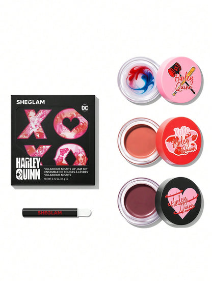 Harley Quinn X SHEGLAM Villainous Misfits Lip Jam Set