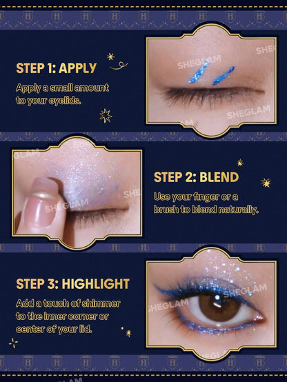 Harry Potter™ X SHEGLAM Houses Of Hogwarts Glitter Liner Set